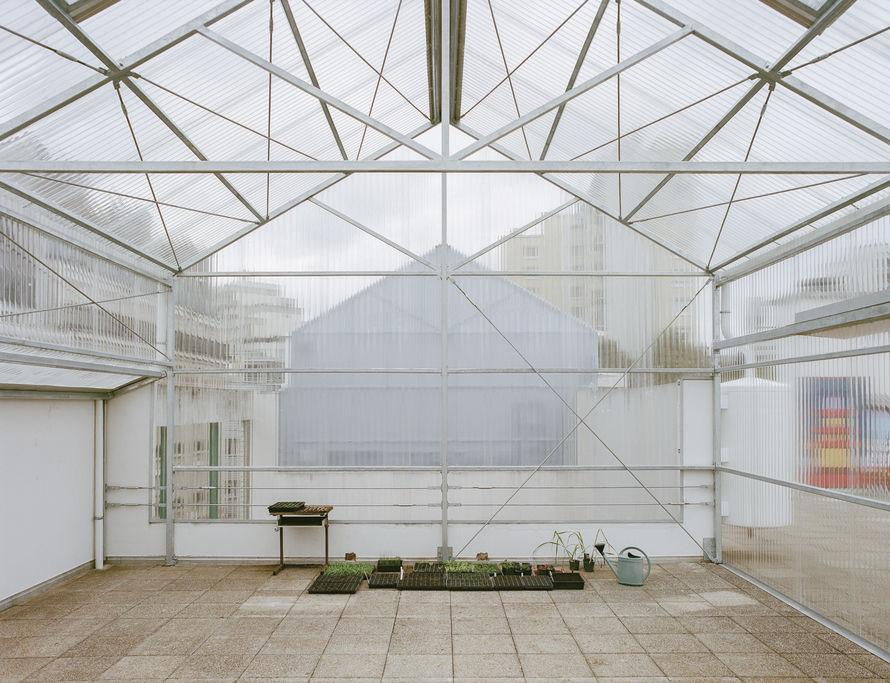  Rooftop glasshouse